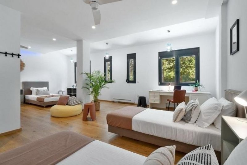 Chania Kreta, Chania: Luxuriöse Villa mit Meerblick und Gästestudio in Agios Matthaios zu verkaufen Haus kaufen